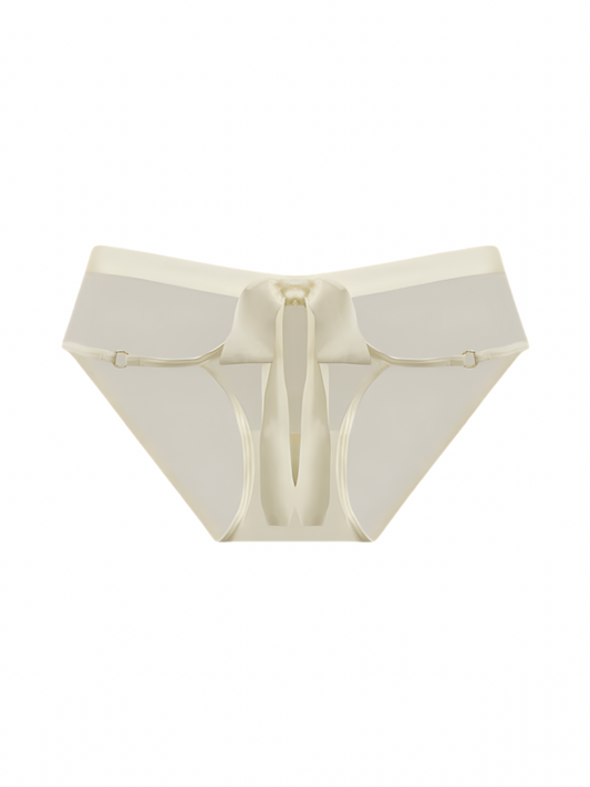 French Satin Lace Belt